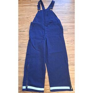 NEW Westex Indura Bib Overalls Coveralls Blue Flame Resistant Cotton M 38-40